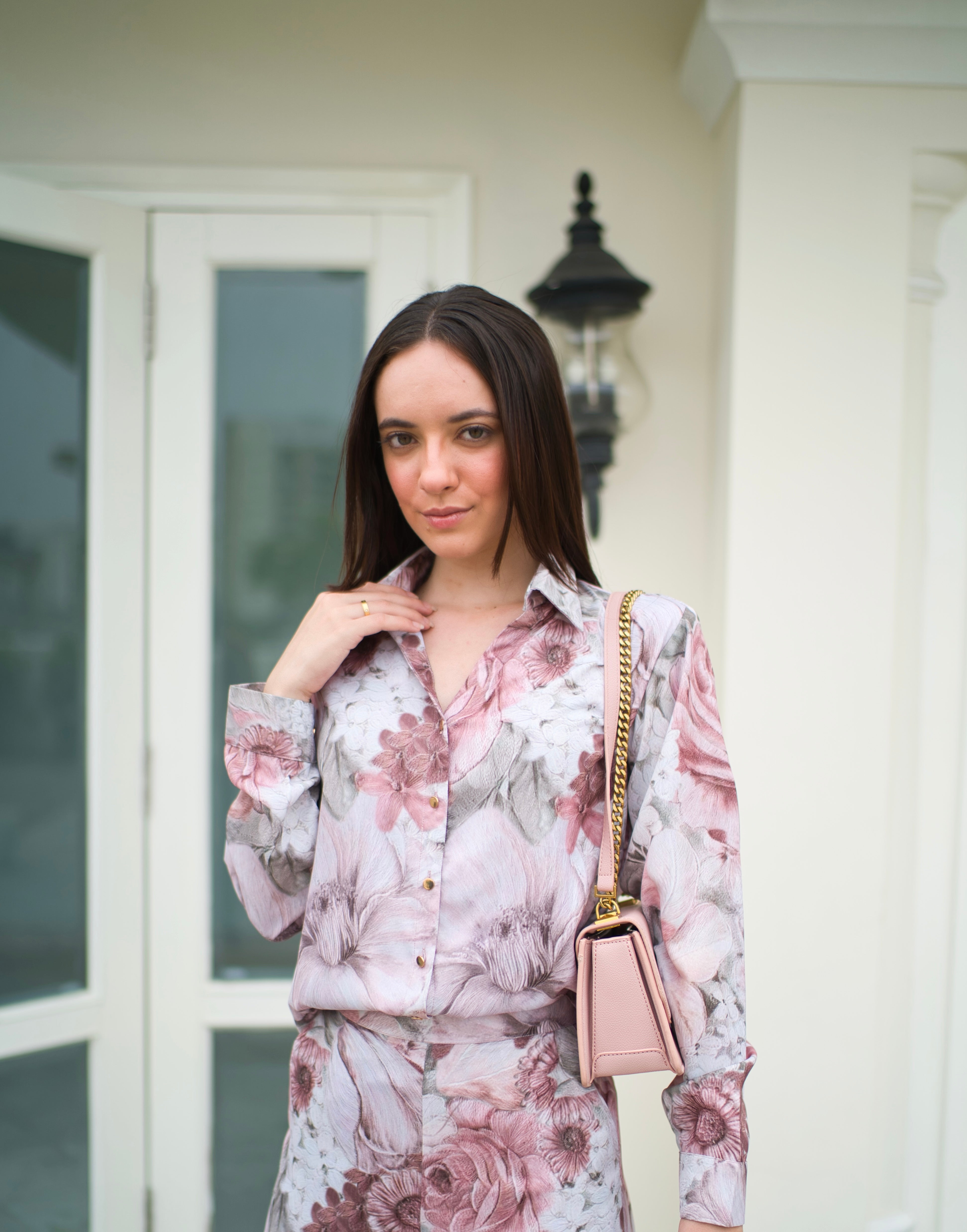 Pastel print shirt