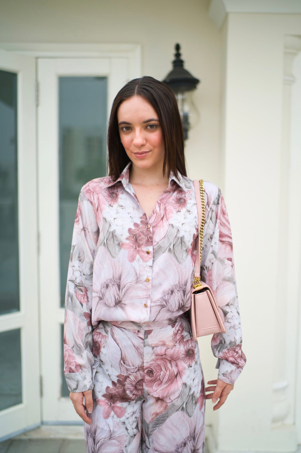 Pastel print shirt